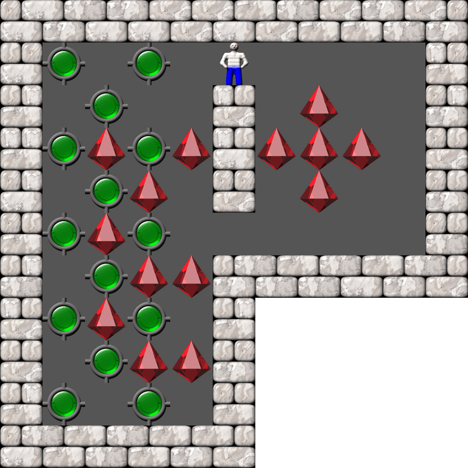 Sokoban Alberto Garcia Arranged level 161